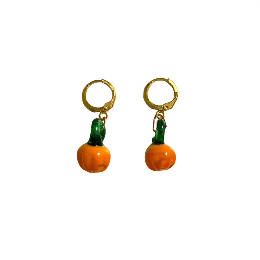 Pumpkin Earrings